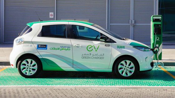شركة ديوا تعتزم النية لزيادة محطات الشاحن الأخضر السريعة للسيارات الكهربائية