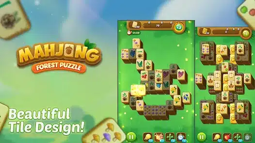 تحميل لعبة Mahjong Forest Puzzle مهكرة للاندرويد والايفون 2024 اخر اصدار مجانا