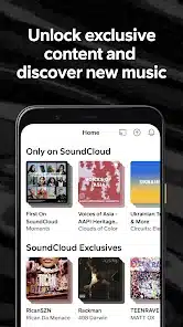 تحميل تطبيق SoundCloud: Play Music & Songs للاندرويد والايفون 2024 اخر اصدار مجانا