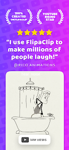 تحميل تطبيق FlipaClip Cartoon Animation مهكر للاندرويد والايفون 2024 اخر اصدار مجانا