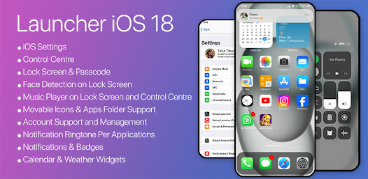 تحميل تطبيق Launcher iOS 18 Pro Apk مهكر للاندرويد 2024 اخر اصدار مجانا