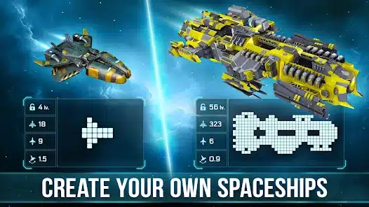 تحميل لعبة Space Arena: Construct & Fight للاندرويد والايفون 2024 اخر اصدار مجانا