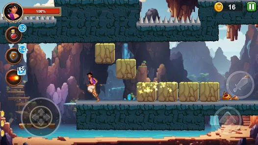 تحميل لعبة علاء الدين Aladdin Prince Adventures للاندرويد والايفون 2024 اخر اصدار مجانا