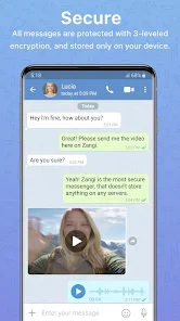 تحميل تطبيق زنجي Zangi Messenger للاندرويد والايفون 2024 اخر اصدار مجانا