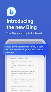 تحميل تطبيق Bing - Your AI copilot للاندرويد والايفون 2024 اخر اصدار مجانا