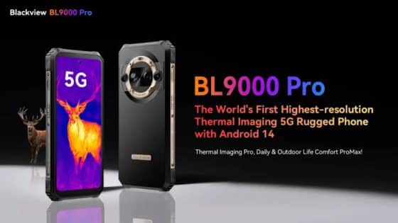 تقنية التصوير الحراري في Blackview BL9000 Pro وبطارية 8800 امبير