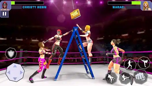 تحميل لعبة Bad Girls Wrestling Game Apk مهكرة للاندرويد والايفون 2024 اخر اصدار مجانا