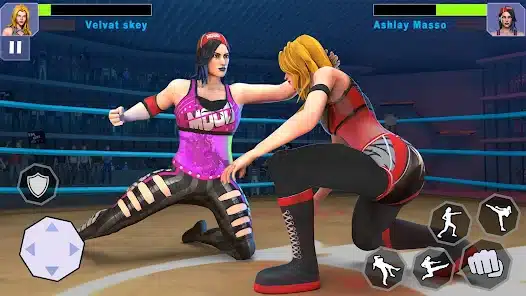 تحميل لعبة Bad Girls Wrestling Game Apk مهكرة للاندرويد والايفون 2024 اخر اصدار مجانا