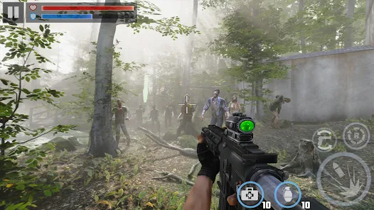تحميل لعبة Dead Target Zombie مهكرة للاندرويد والايفون 2024 اخر اصدار مجانا