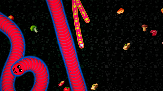تحميل لعبة الدودة Worms Zone.io مهكرة للاندرويد والايفون 2024 اخر اصدار مجانا