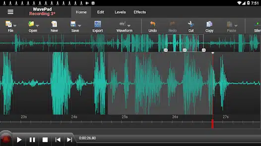 تحميل تطبيق WavePad Audio Editor Apk مهكر للاندرويد والايفون 2024 اخر اصدار مجانا