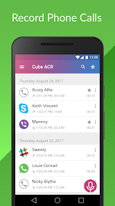 تحميل مسجل المكالمات Cube ACR Pro مهكر للاندرويد والايفون 2024 اخر اصدار مجانا