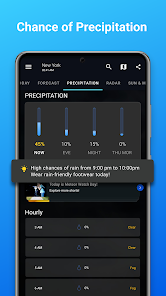 تحميل برنامج الطقس 1Weather App للاندرويد والايفون 2024 اخر اصدار مجانا