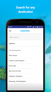 تحميل تطبيق رومر Roomer Travel Apk لحجز الفنادق والسفر للاندرويد والايفون 2024 اخر اصدار مجانا