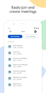 تحميل تطبيق Google Meet (الإصدار الأصلي) للاندرويد والايفون 2024 اخر اصدار مجانا