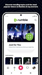 تحميل تطبيق Rumble Camera بديل ليوتيوب لربح المال للاندرويد والايفون 2024 اخر اصدار مجانا