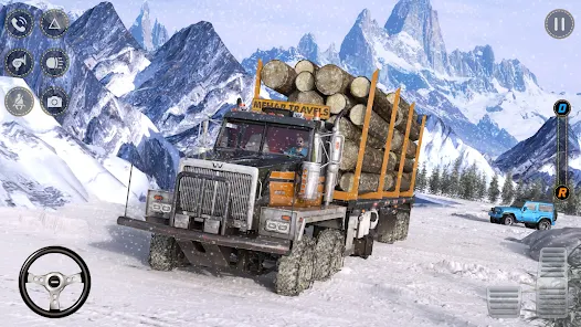 تحميل لعبة Offroad Snow Mud Truck Runner مهكرة للاندرويد والايفون 2024 اخر اصدار مجانا