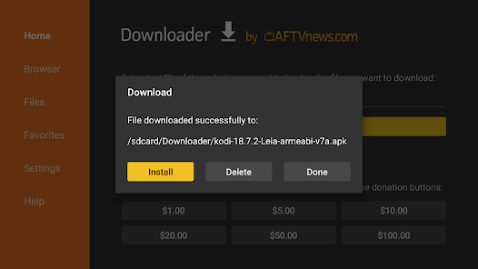 تحميل برنامج Downloader Apk للتلفاز للاندرويد 2024 اخر اصدار مجانا