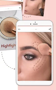 تحميل تطبيق تعليم الماكياج Makeup Tutorial للاندرويد والايفون 2024 اخر اصدار مجانا